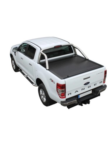 Roll Top Cover Ford Ranger à partir de 2012 double-cabine compatible roll bar d’origine