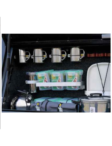 Caisson alu de rangement 750mm Alu Cab avec kit cuisine